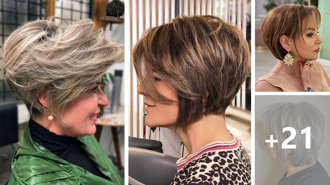 24 magníficos peinados y cortes de pelo para mujeres mayores de 50 años
